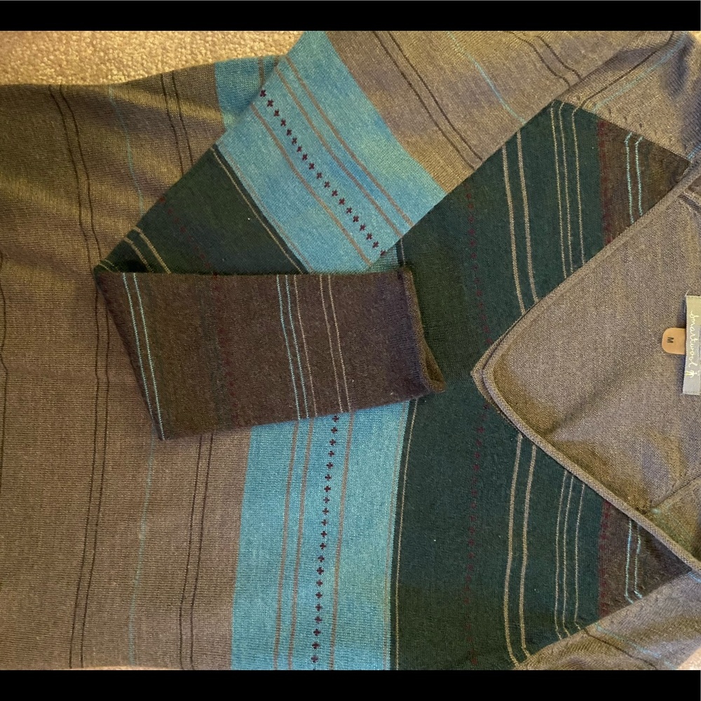 Women’s striped Smartwool sweater (Medium) - Picture 5 of 5
